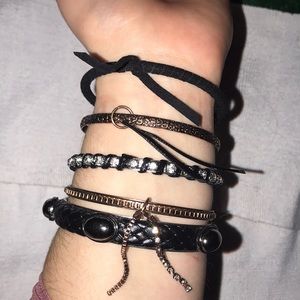 5 bracelets